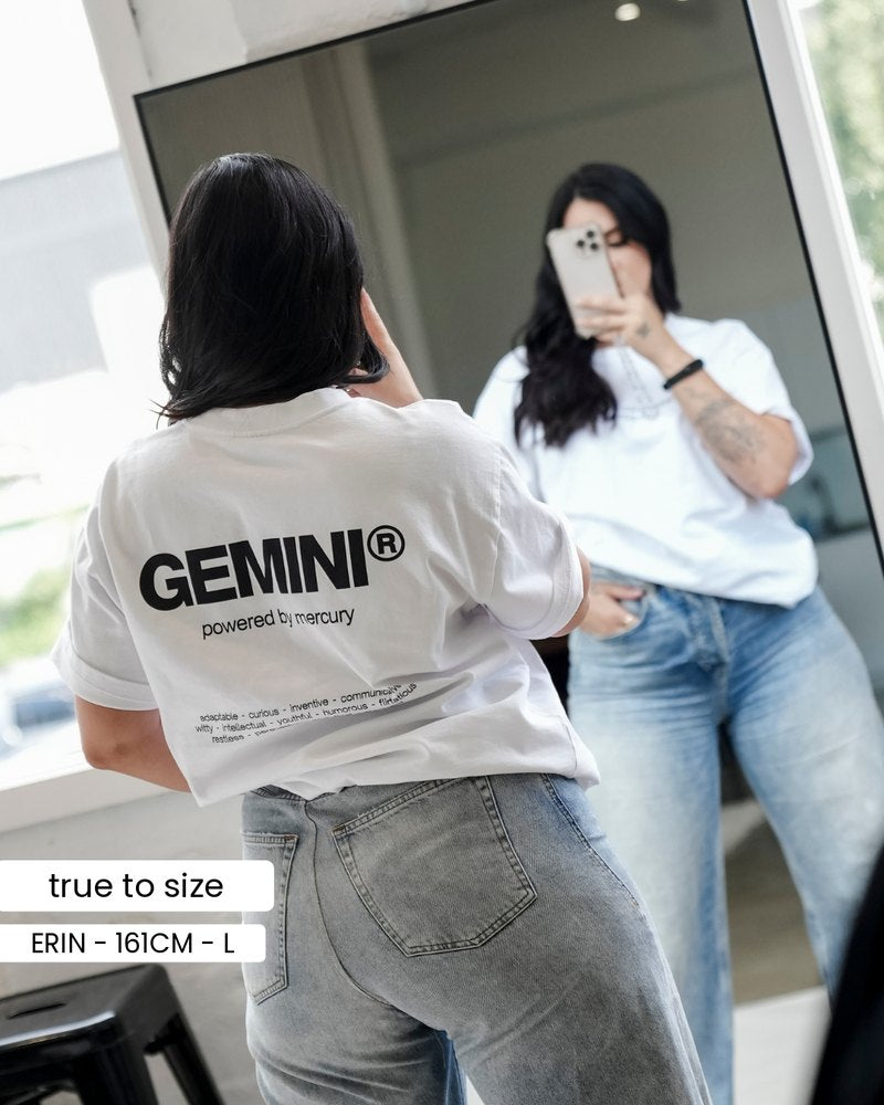 erin wearing the signature t-shirt