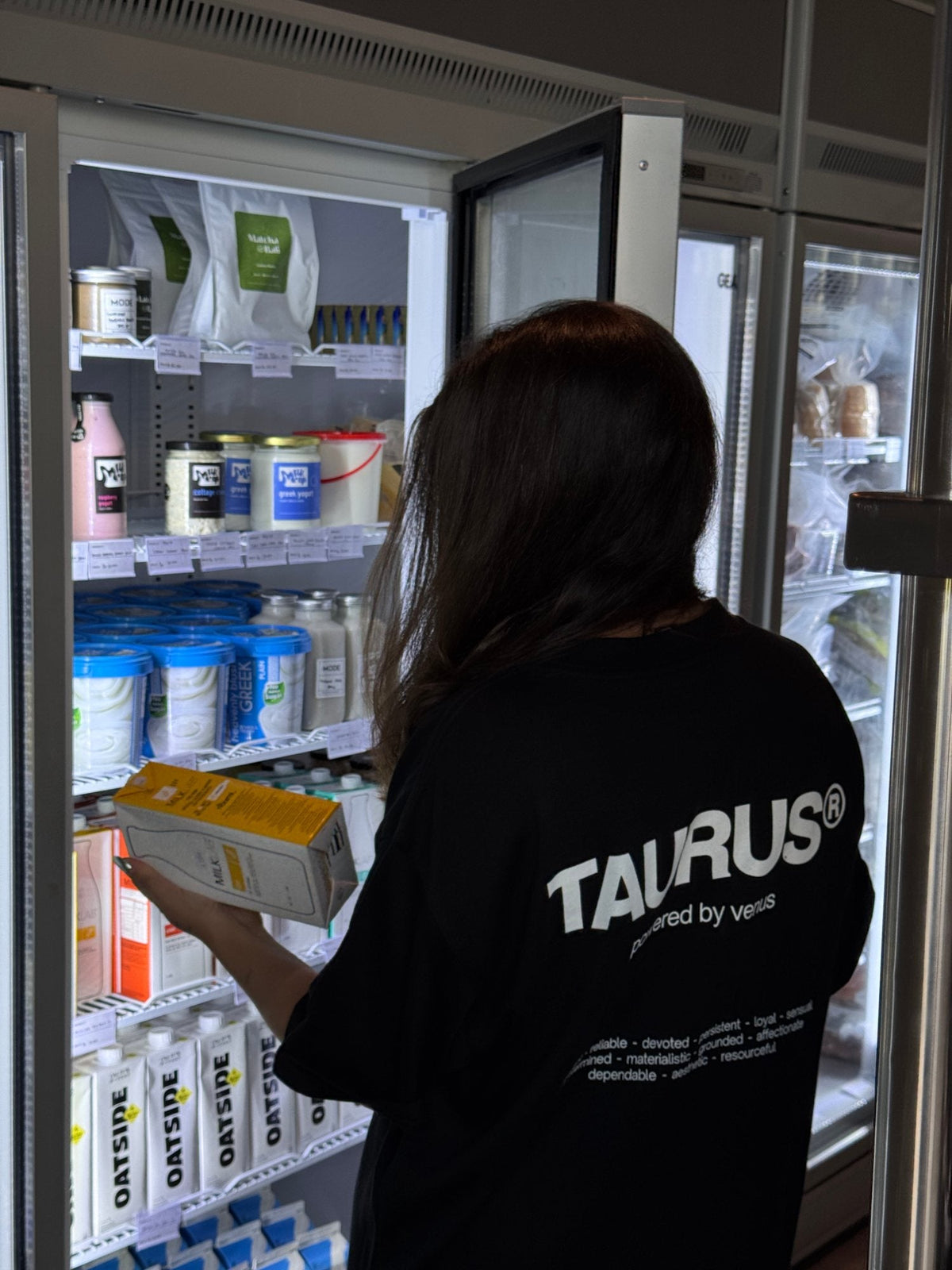 taurus on a snack run