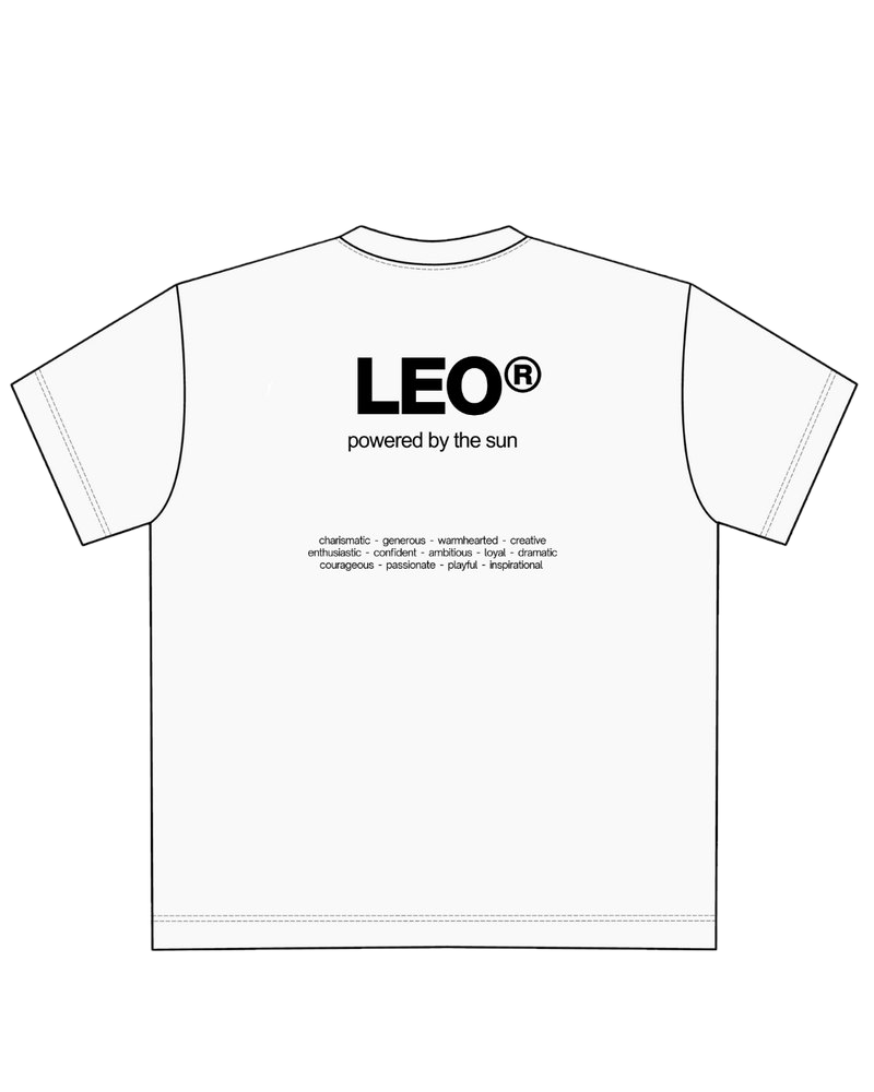 leo signature t-shirt, back print